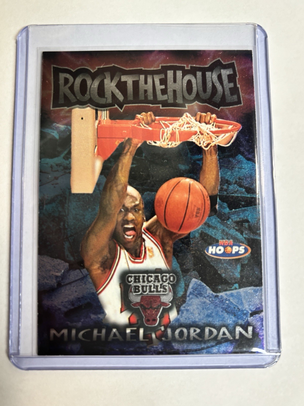 1997-98 NBA Hoops - Michael Jordan Rock the House #6 of 10 RTH