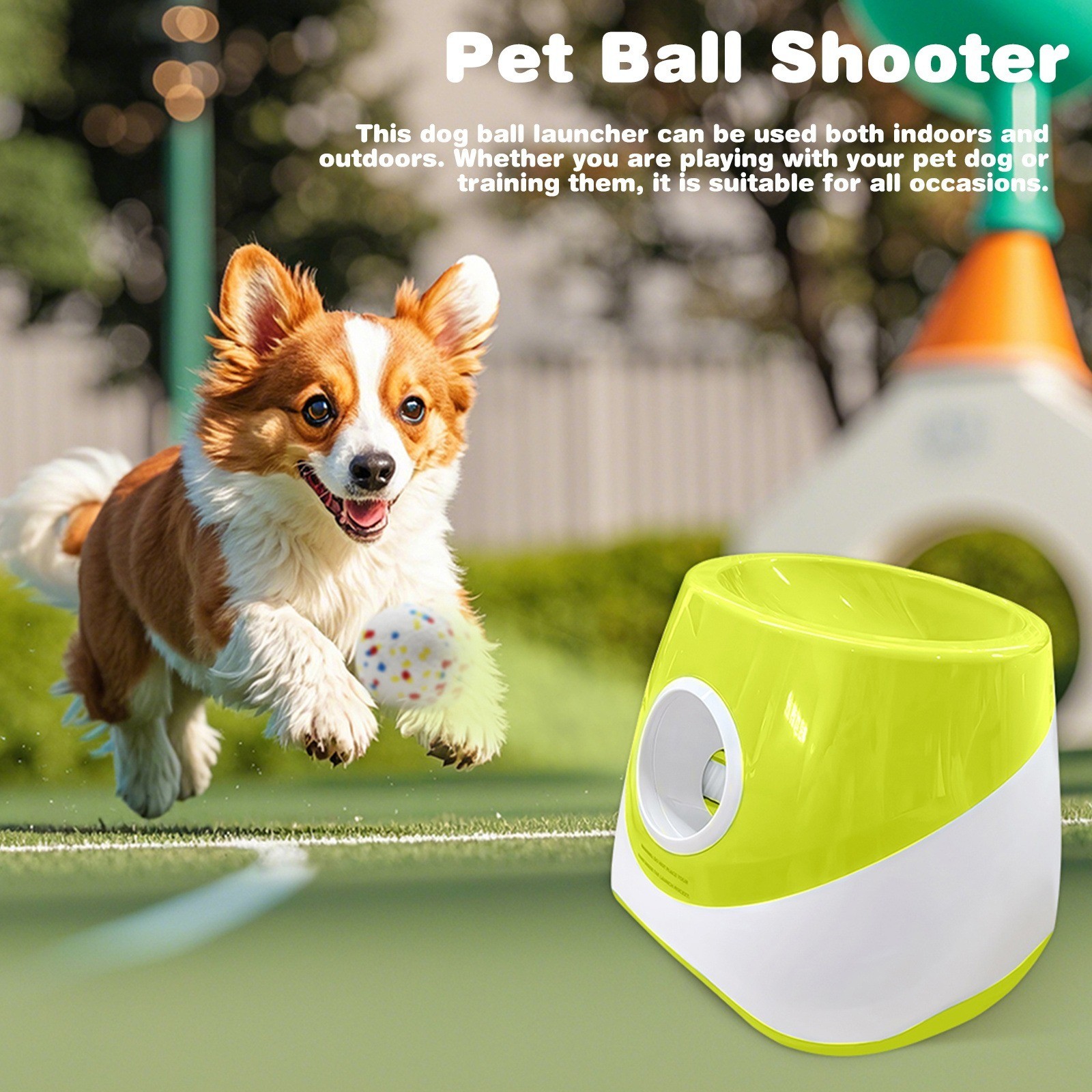 Upgraded Automatic Ball Launcher for Dogs – Rechargeable Interactive Dog Fetch Upgraded Automatic Ball Launcher for Dogs – Rechargeable Interactive Dog Fetch