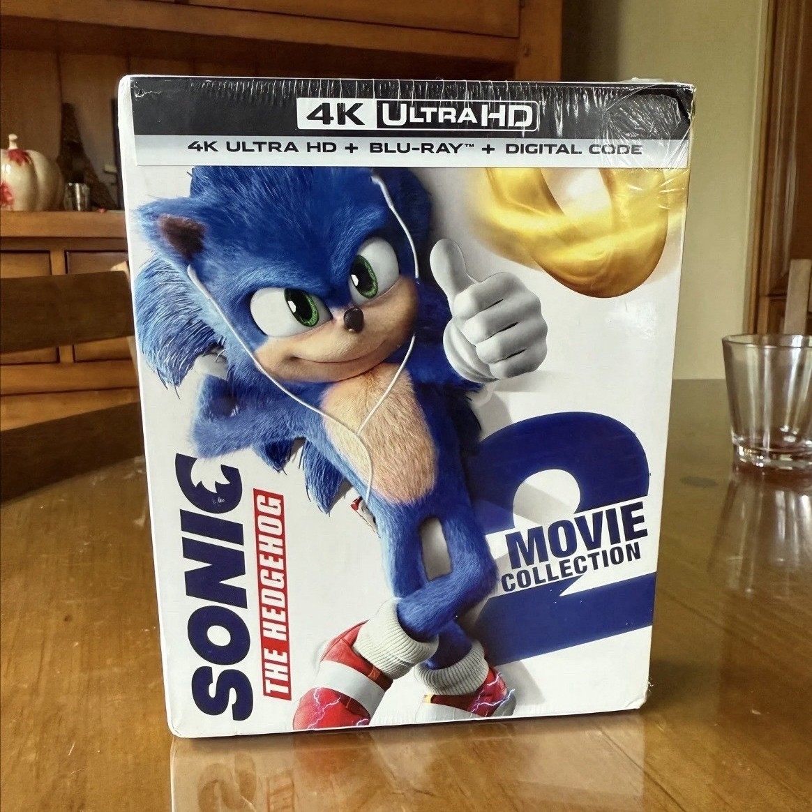 Paramount Sonic the Hedgehog 2-Movie Collection 4K UHD Blu-ray Steelbook Box Set Paramount Sonic the Hedgehog 2-Movie Collection 4K UHD Blu-ray Steelbook Box Set