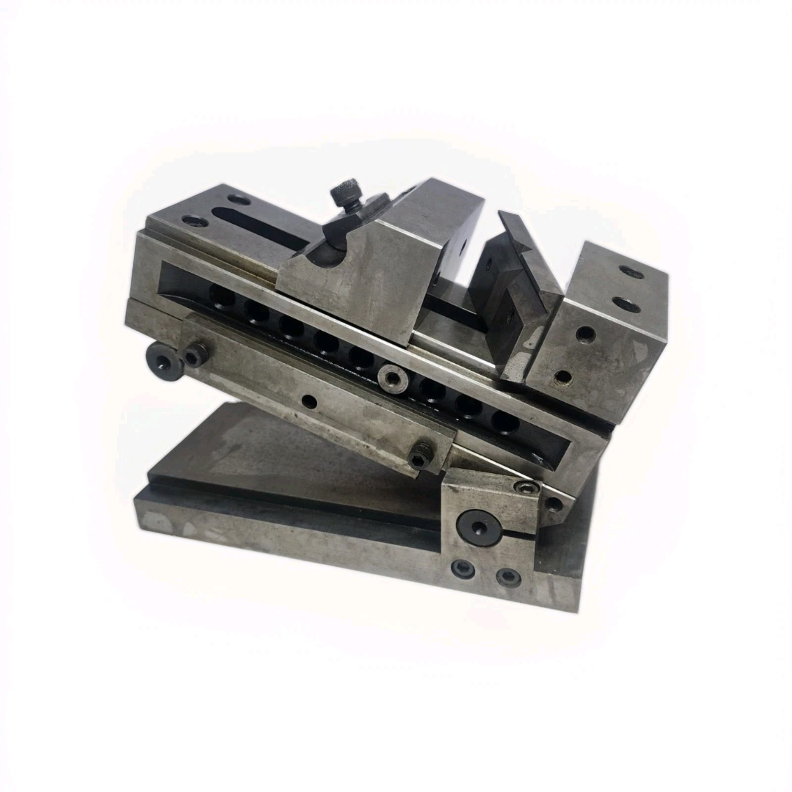 Vtg Machinist Sine Grinding Vise 4-1/2