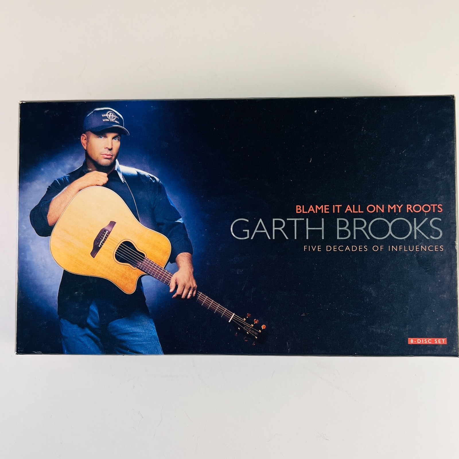 Garth Brooks Blame It All On My Roots Five Decades Of Influences 8 Disc Set Box