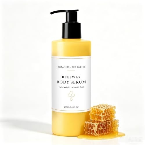 Beauty From Bees Body Serum 250ml, Beeswax Body Oil with Avocado & Castor