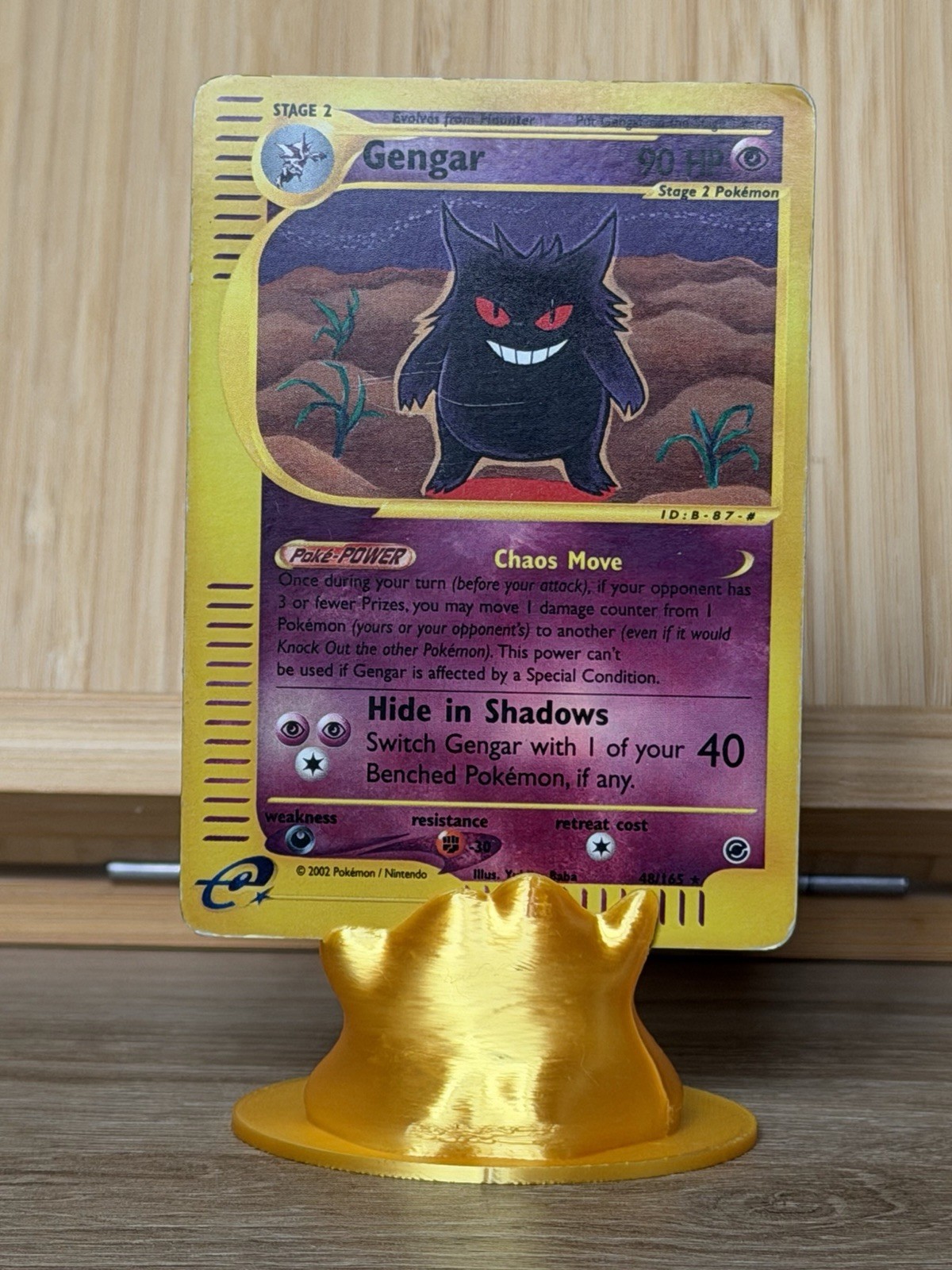 Gengar 48/165 2002 Reverse Holo - Expedition - RARE