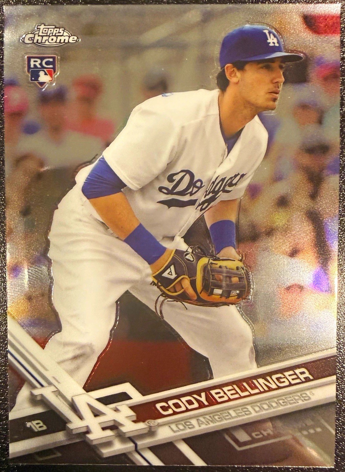 2017 Topps Chrome Cody Bellinger RC #79 Los Angeles Dodgers Baseball Card 2017 Topps Chrome Cody Bellinger RC #79 Los Angeles Dodgers Baseball Card