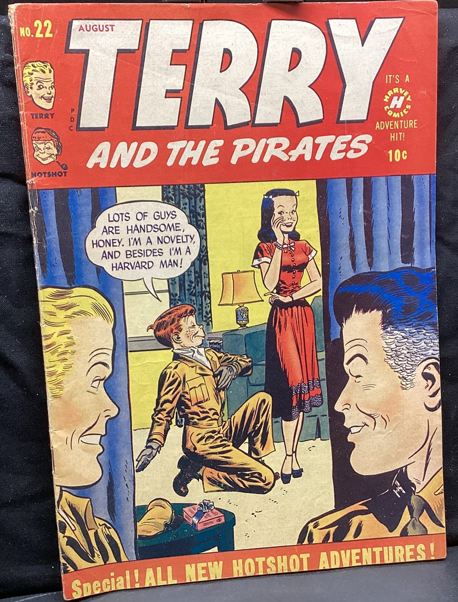 Vintage 1950 TERRY AND THE PIRATES No.22 Vintage 1950 TERRY AND THE PIRATES No.22