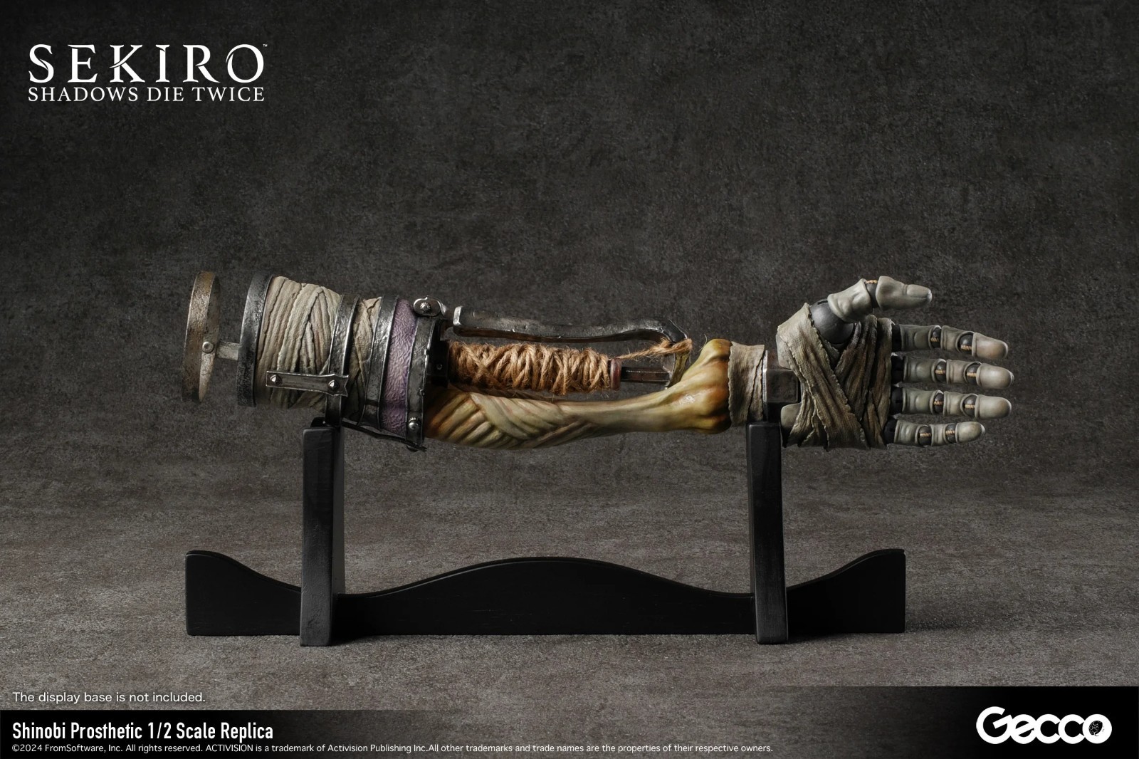 Gecco Sekiro: Shadows Die Twice Shinobi Prosthetic 1/2 Scale Replica Gecco Sekiro: Shadows Die Twice Shinobi Prosthetic 1/2 Scale Replica