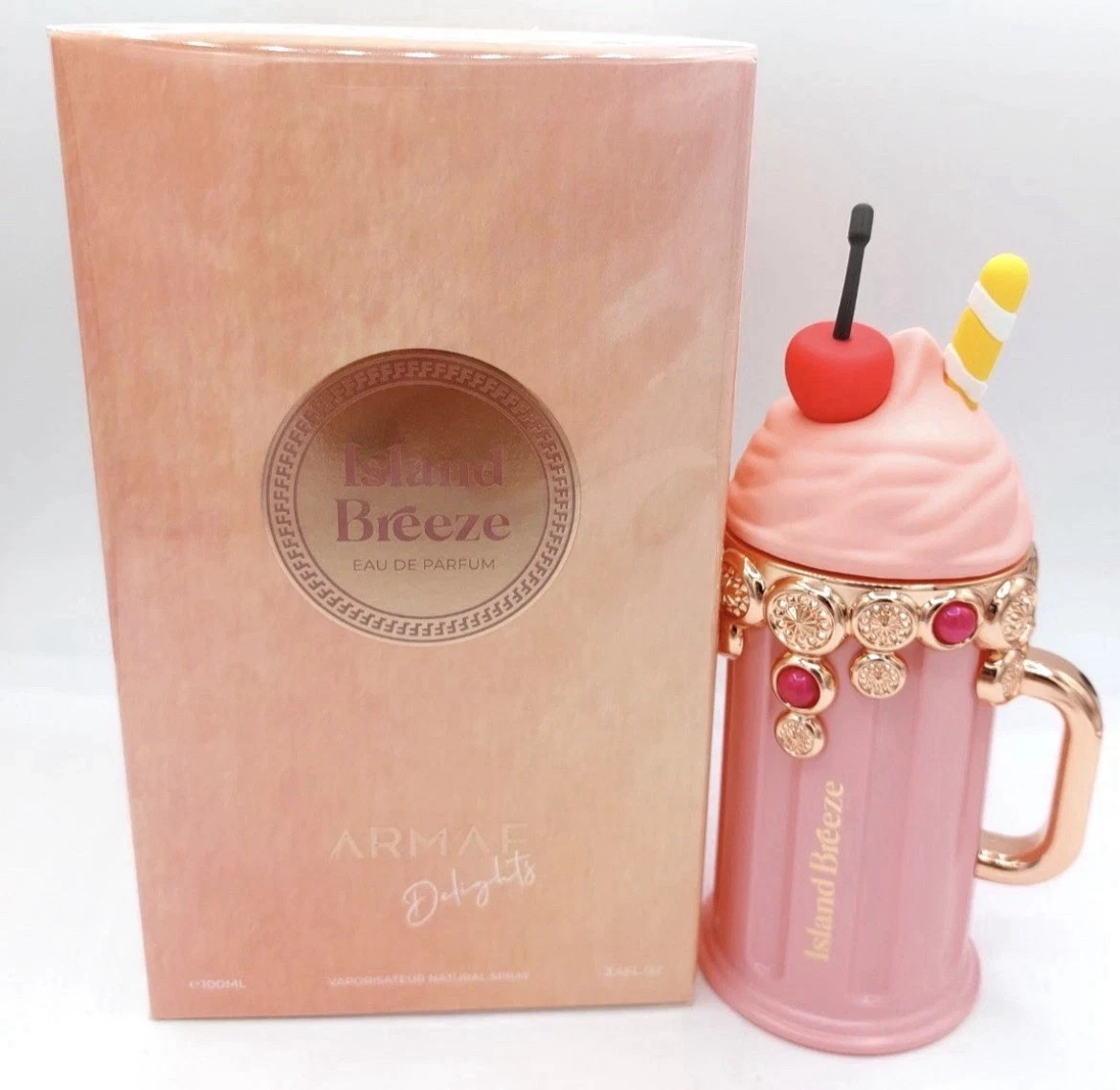 ARMAF DELIGHTS ISLAND BREEZE 3.4 EAU DE PARFUM FOR WOMEN - NIB SEALED