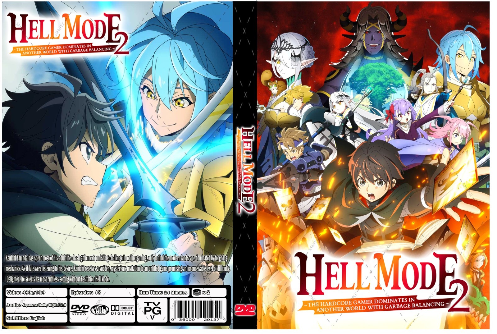 Hell Mode: The Hardcore Gamer Dominates.. Anime Serie Season 2 Ep 1-13 Hell Mode: The Hardcore Gamer Dominates.. Anime Serie Season 2 Ep 1-13
