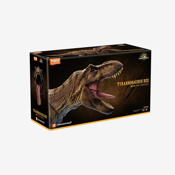 BLOKEES Jurassic World Terraventure LT01 Tyrannosaurus Rex T-rex 1/35 Model Kits