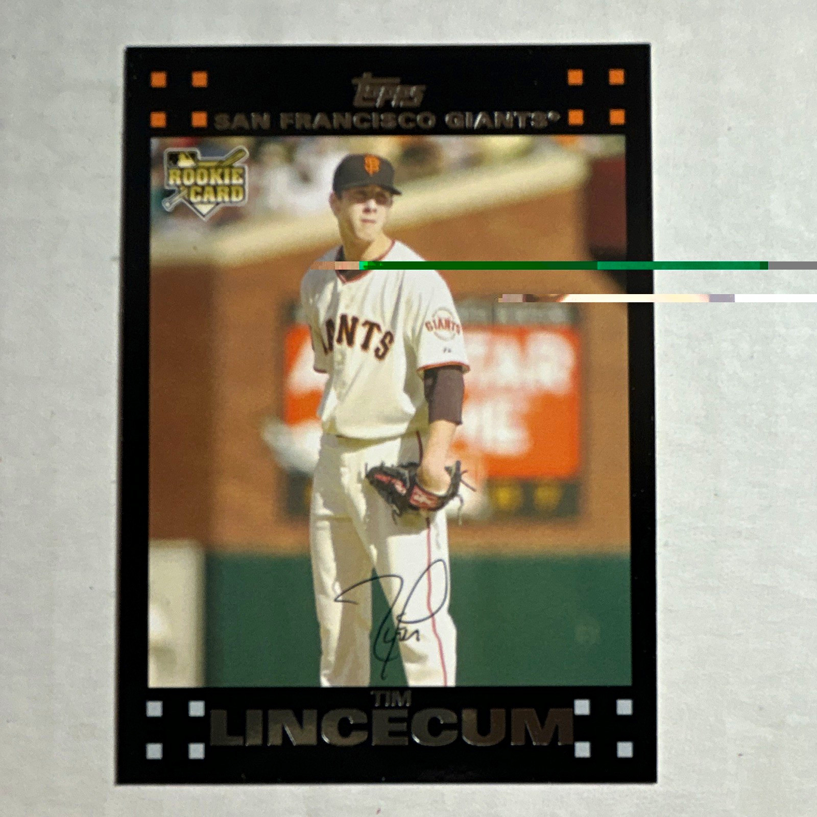 2007 Topps Updates & Highlights #UH158 Tim Lincecum Rookie San Francisco Giants
