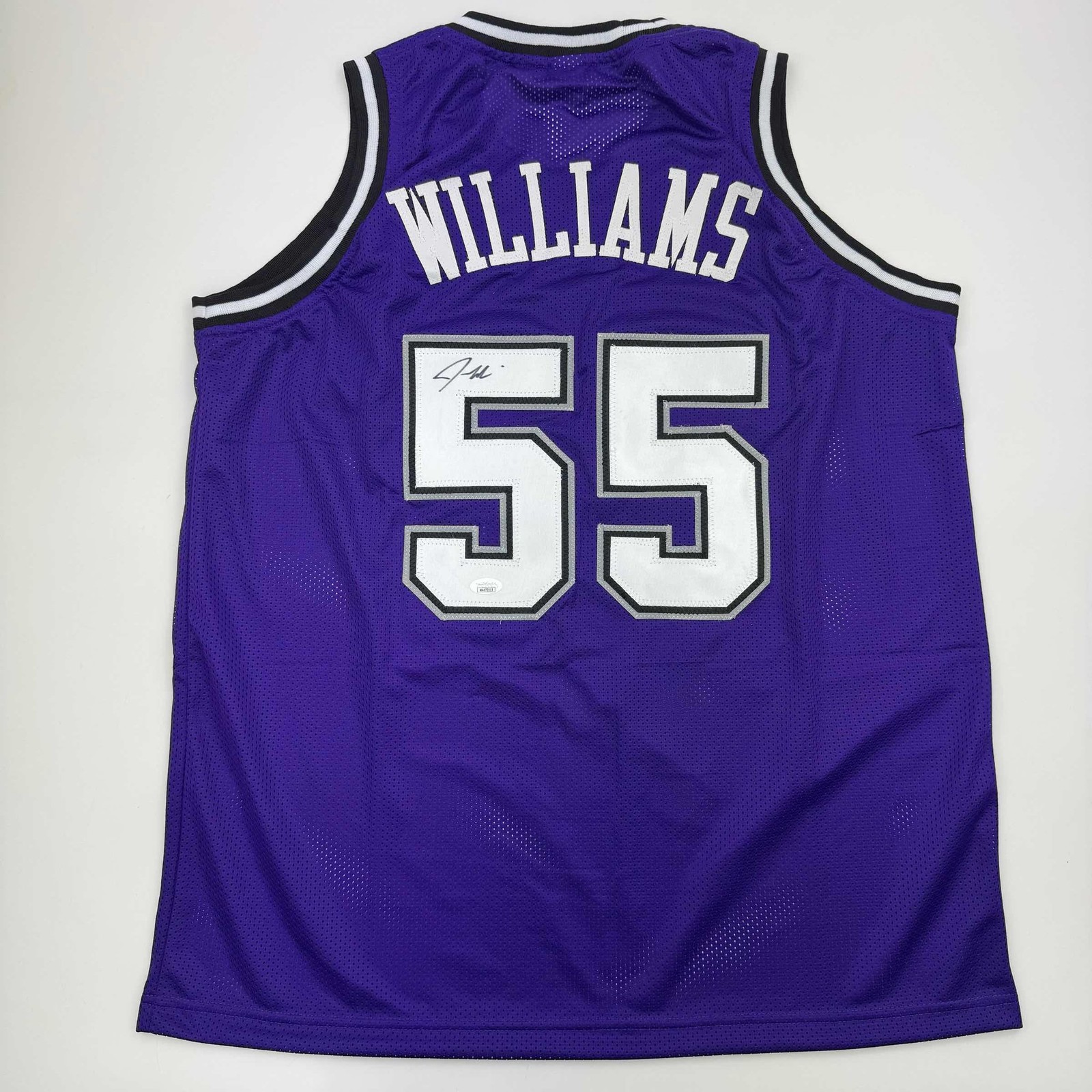 Autographed/Signed JASON WILLIAMS Sacramento Purple Jersey PSA/DNA COA Auto Autographed/Signed JASON WILLIAMS Sacramento Purple Jersey PSA/DNA COA Auto