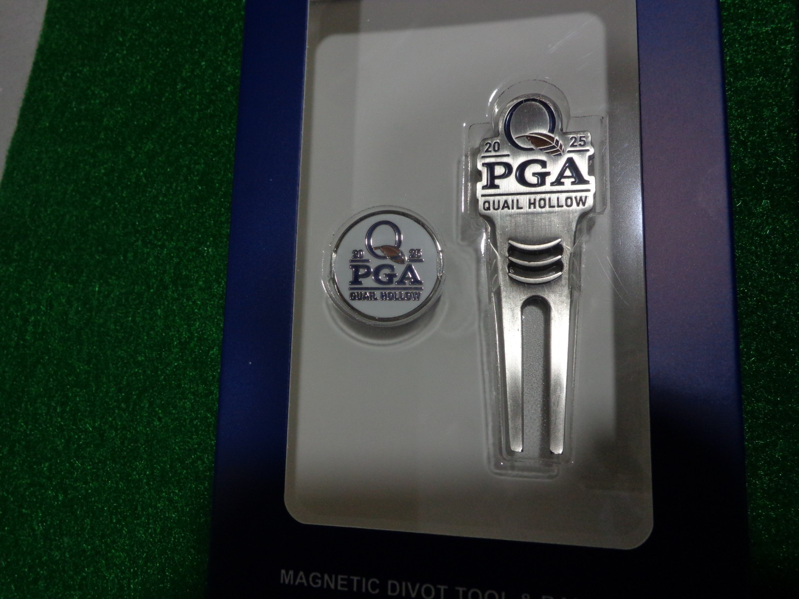 2025 PGA Championship Divot Tool Ball Mark Set Quail Hollow, Brand New