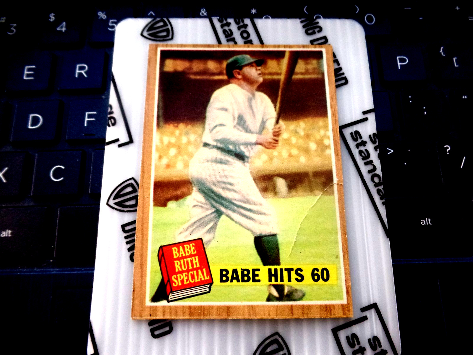 1962 Topps Baseball 139 Ruth 60 Yankees GREEN TINT Can't Stop Crying 😩 Read 1962 Topps Baseball 139 Ruth 60 Yankees GREEN TINT Can't Stop Crying 😩 Read