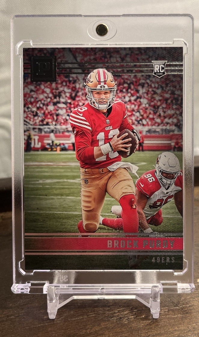 2022 Panini Chronicles Brock Purdy RC Rookie Card #PA-19 San Francisco 49ers 2022 Panini Chronicles Brock Purdy RC Rookie Card #PA-19 San Francisco 49ers