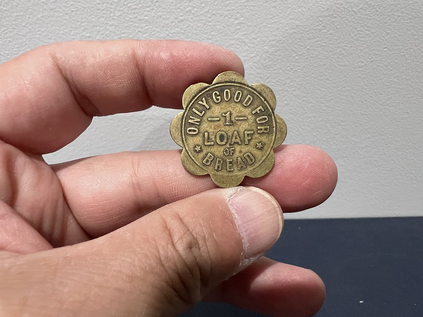 C. Henning Vienna Bakery Good for 1 Loaf of Bread Store Token Galena Illinois