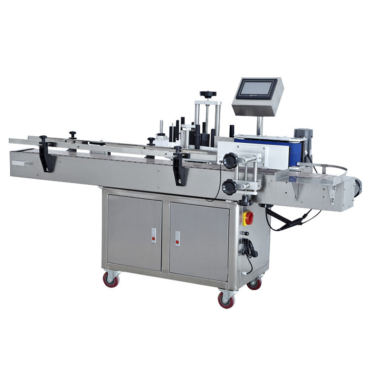 Automatic Round Bottle Labeling Machine Beer Can Adhesive Labeller USA Stock Automatic Round Bottle Labeling Machine Beer Can Adhesive Labeller USA Stock