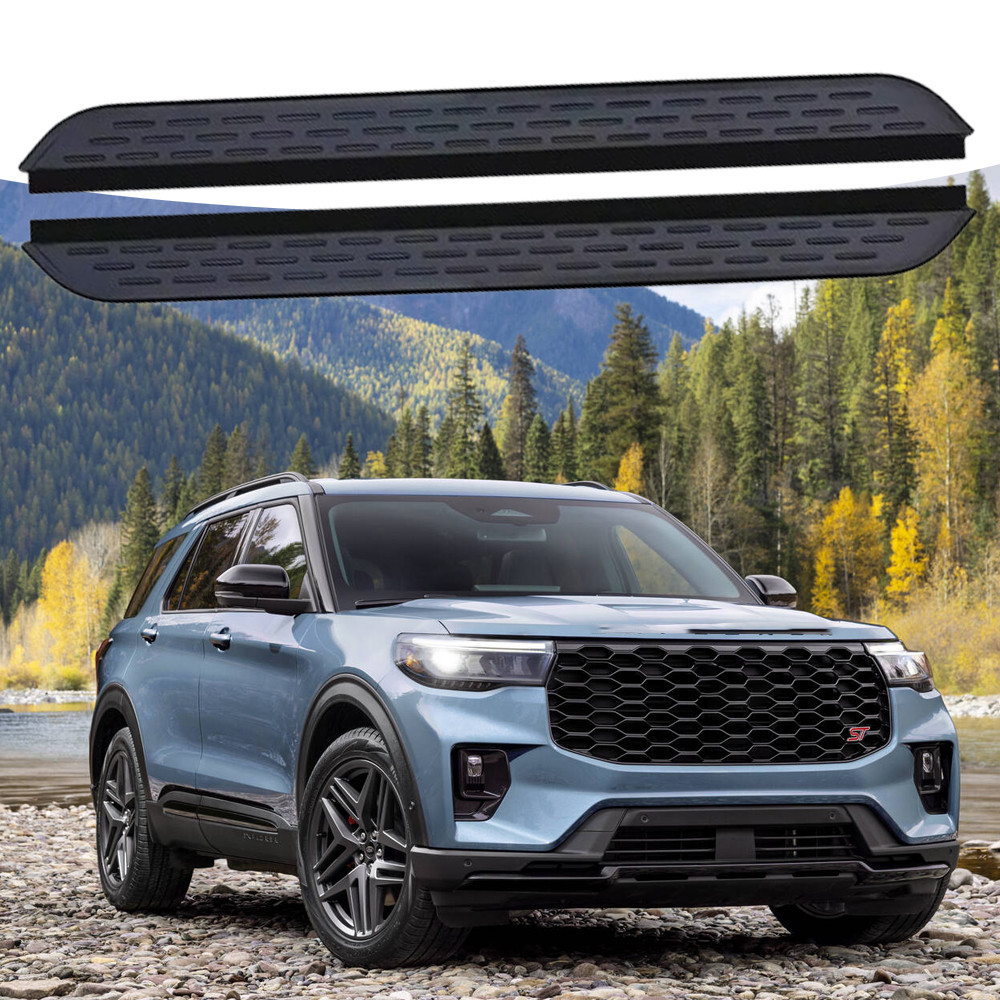 2pcs Running Boards Side Steps Fits For Ford Explorer 2020-2026 Nerf Bar 2pcs Running Boards Side Steps Fits For Ford Explorer 2020-2026 Nerf Bar