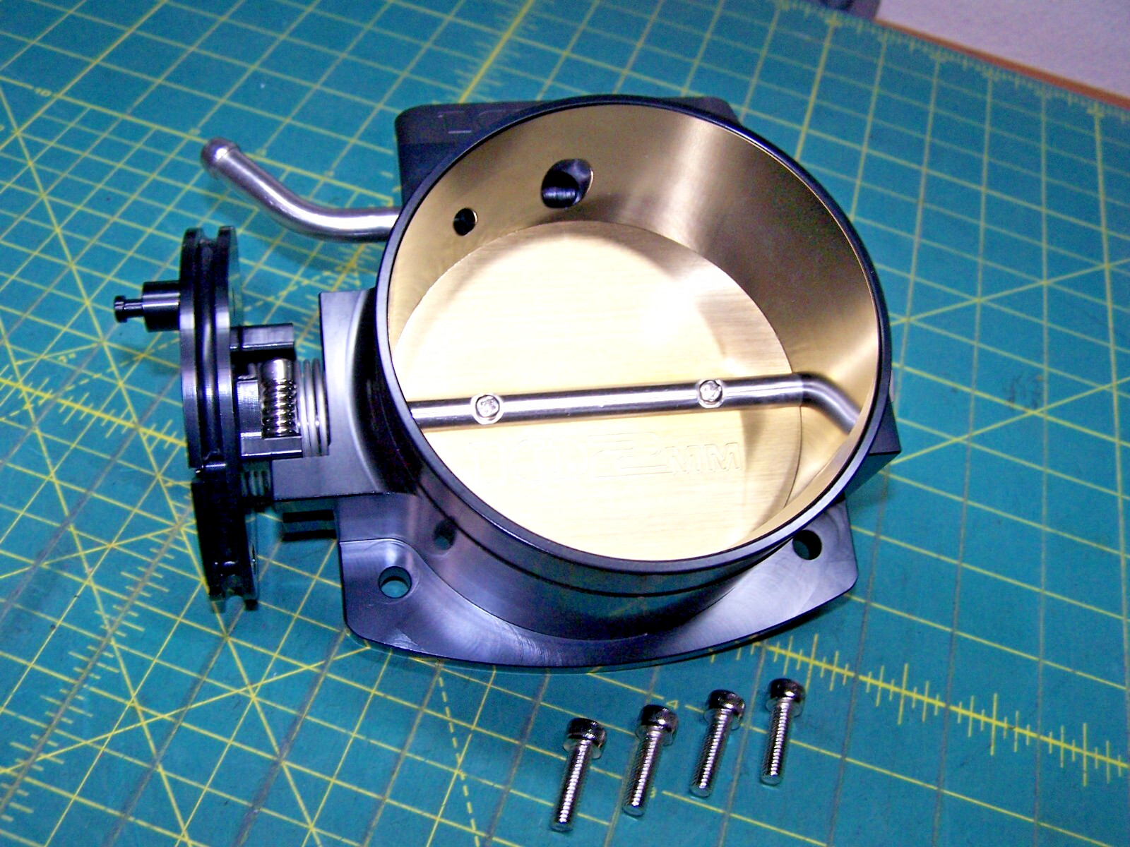 102mm 4 Bolt Aluminum Throttle Body BLACK for LS LS1 LS3 LS6 LSX Engine