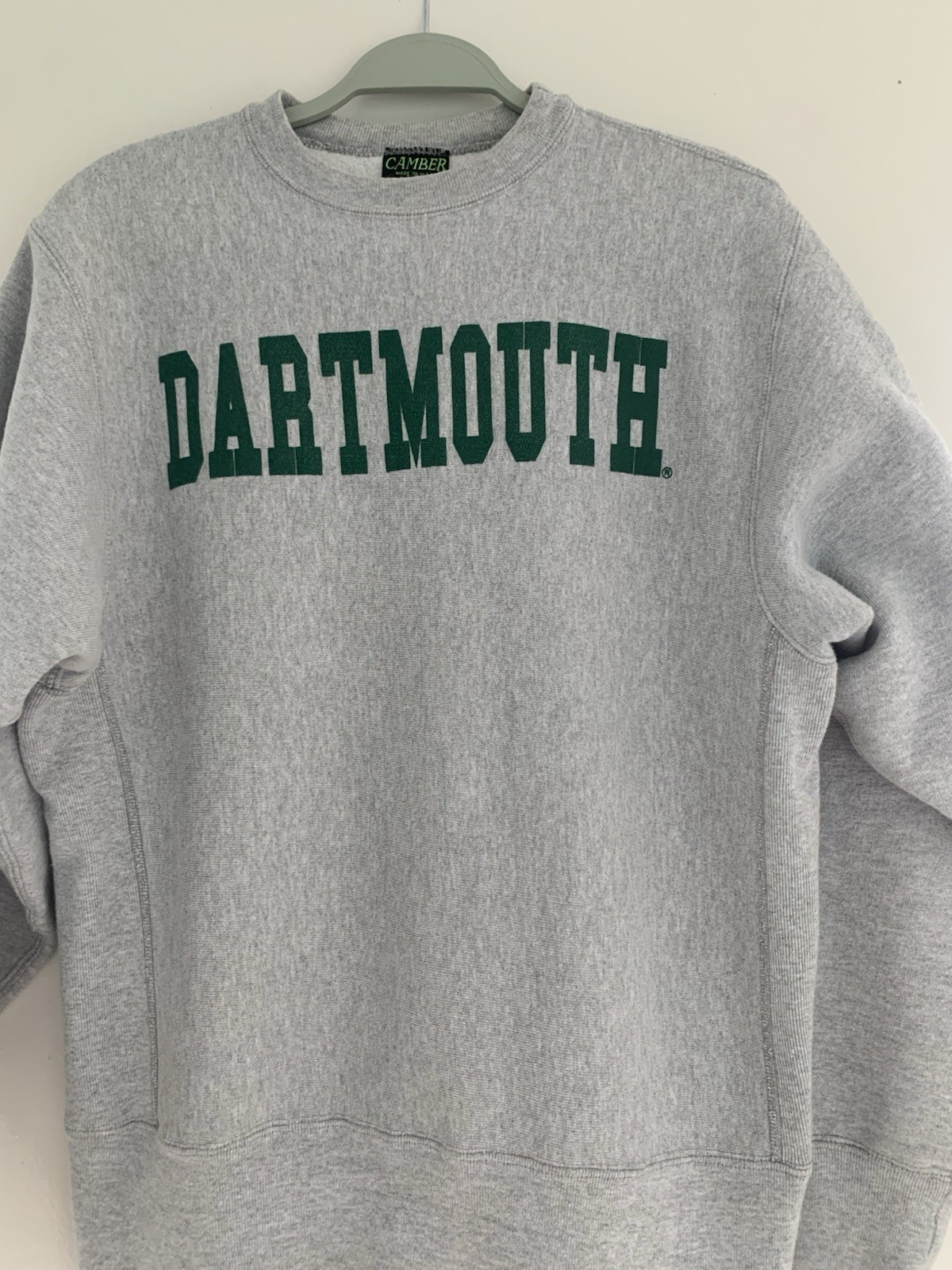 vintage camber Dartmouth Crewneck sweatshirt Made In the USA Size Small vintage camber Dartmouth Crewneck sweatshirt Made In the USA Size Small