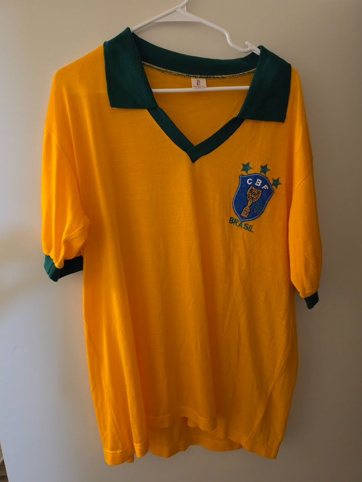 Vintage 1986-1988 Brazil Home Football shirt jersey - size 56 (3XL-4XL) Vintage 1986-1988 Brazil Home Football shirt jersey - size 56 (3XL-4XL)