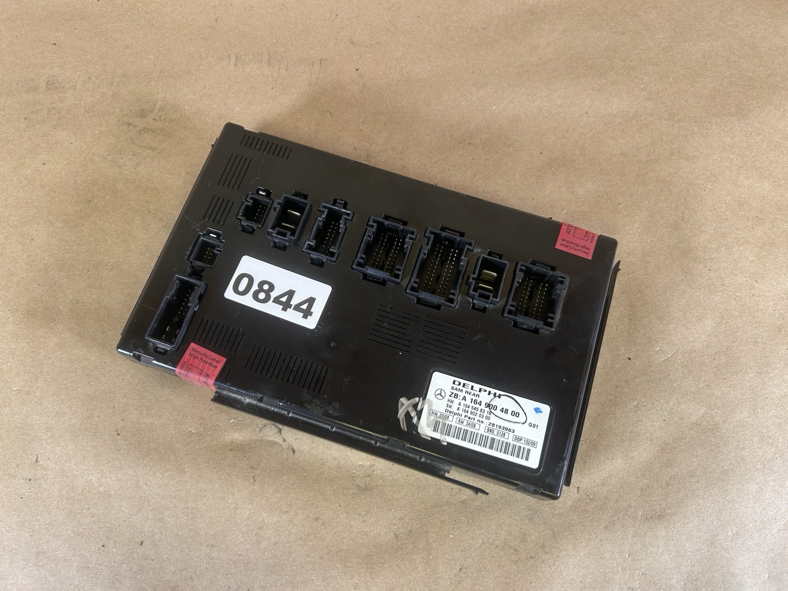 2006-2012 Mercedes GL450 GL550 ML350 ML500 Rear SAM Control Module 1649004800