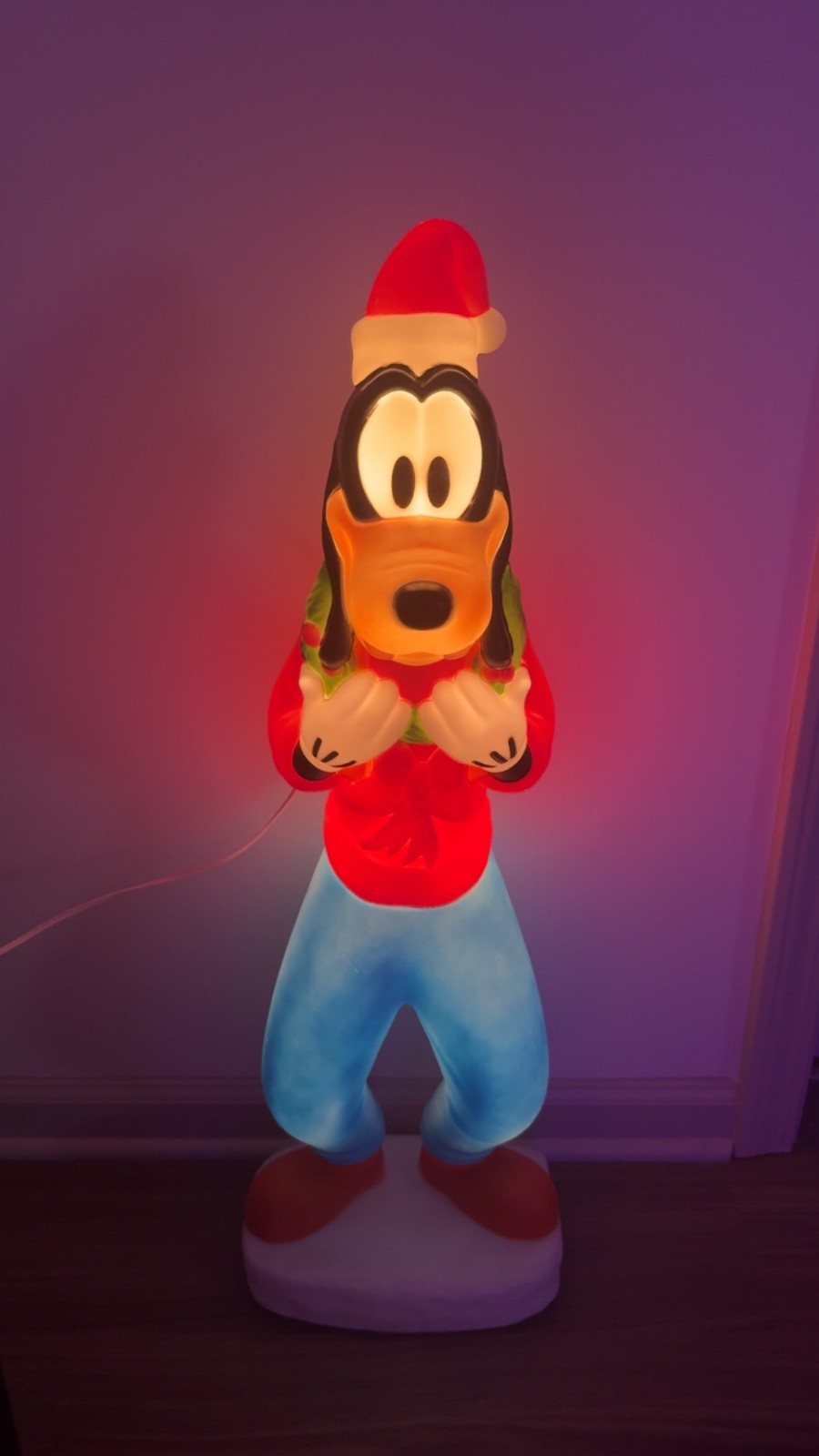Disney Goofy Christmas Blow Mold Light Up Holiday Decor 2026 *NEW*