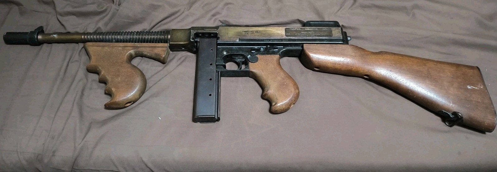 (G) MGC 1921 Thompson Modelgun Corporation Tokyo Japan Blank Firing Model Gun (G) MGC 1921 Thompson Modelgun Corporation Tokyo Japan Blank Firing Model Gun