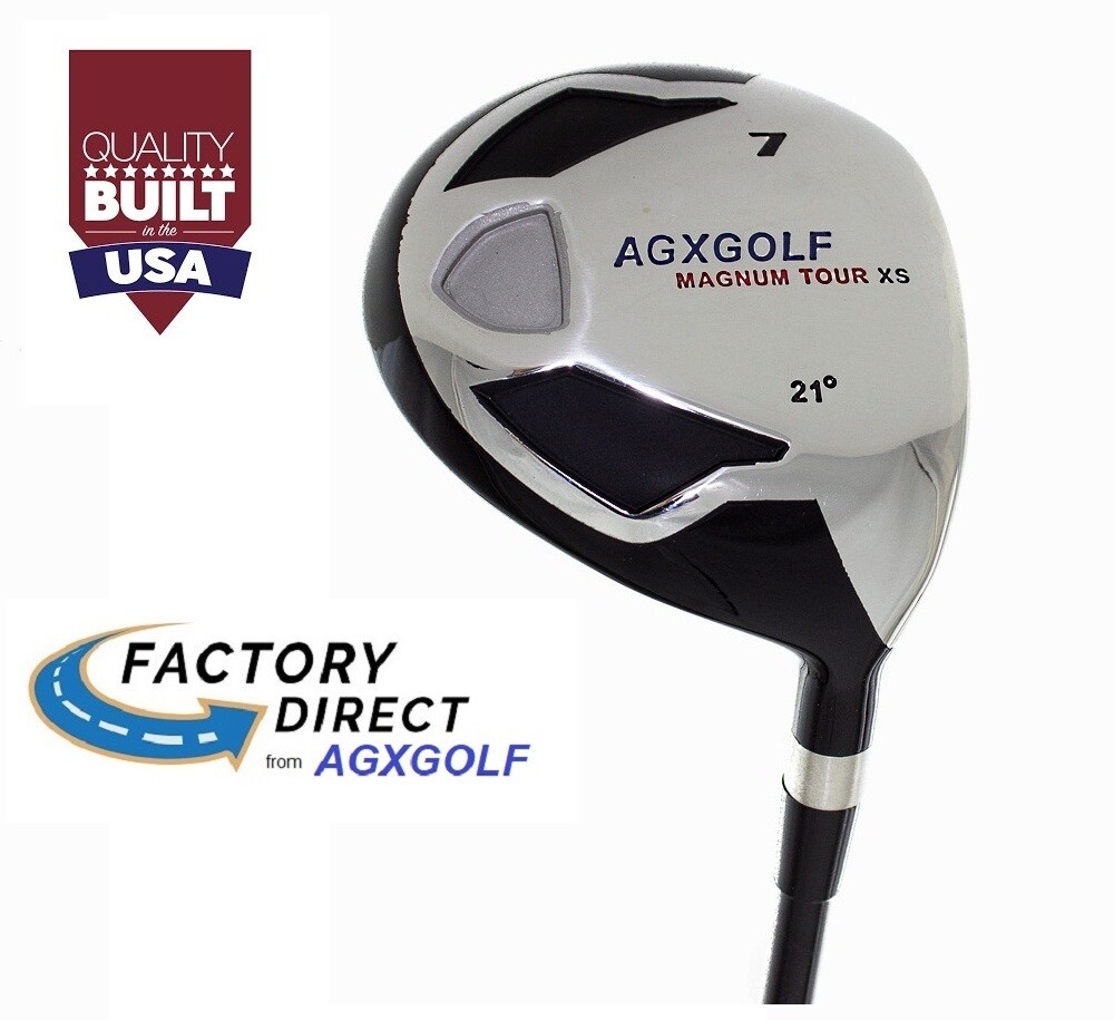 AGXGOLF MEN'S SENIOR FLEX XS 21° #7 FAIRWAY WOOD RIGHT OR LEFT HAND GRAPHITE AGXGOLF MEN'S SENIOR FLEX XS 21° #7 FAIRWAY WOOD RIGHT OR LEFT HAND GRAPHITE