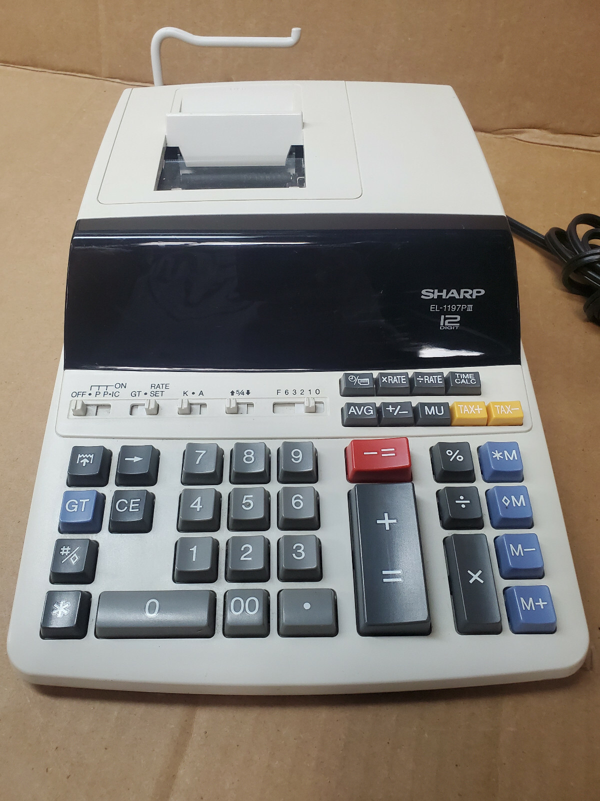 Sharp EL1997Piii Two Color 12 Digit 30 day warranty Free returns Sharp EL1997Piii Two Color 12 Digit 30 day warranty Free returns