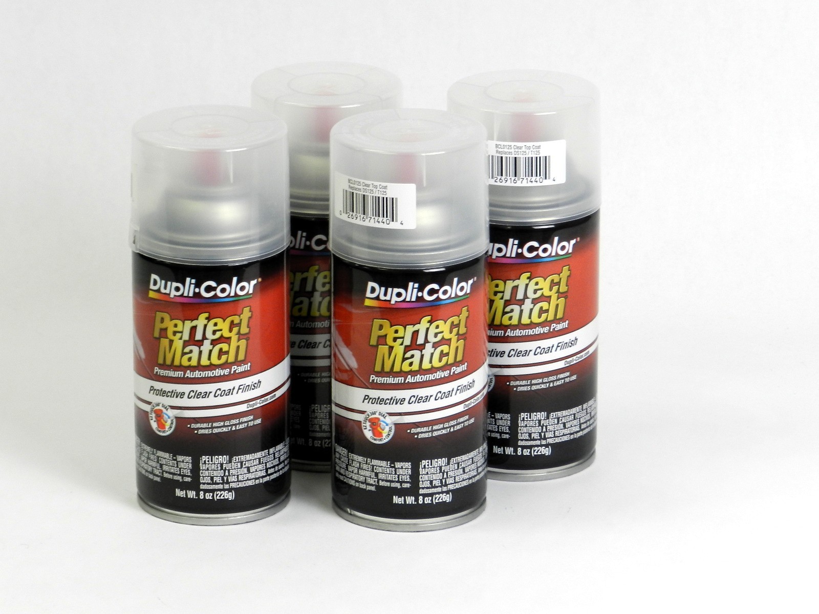 Dupli-Color BCL0125 Perfect Match Auto Paint Clear Top Coat 8OZ Pack of 4 Dupli-Color BCL0125 Perfect Match Auto Paint Clear Top Coat 8OZ Pack of 4
