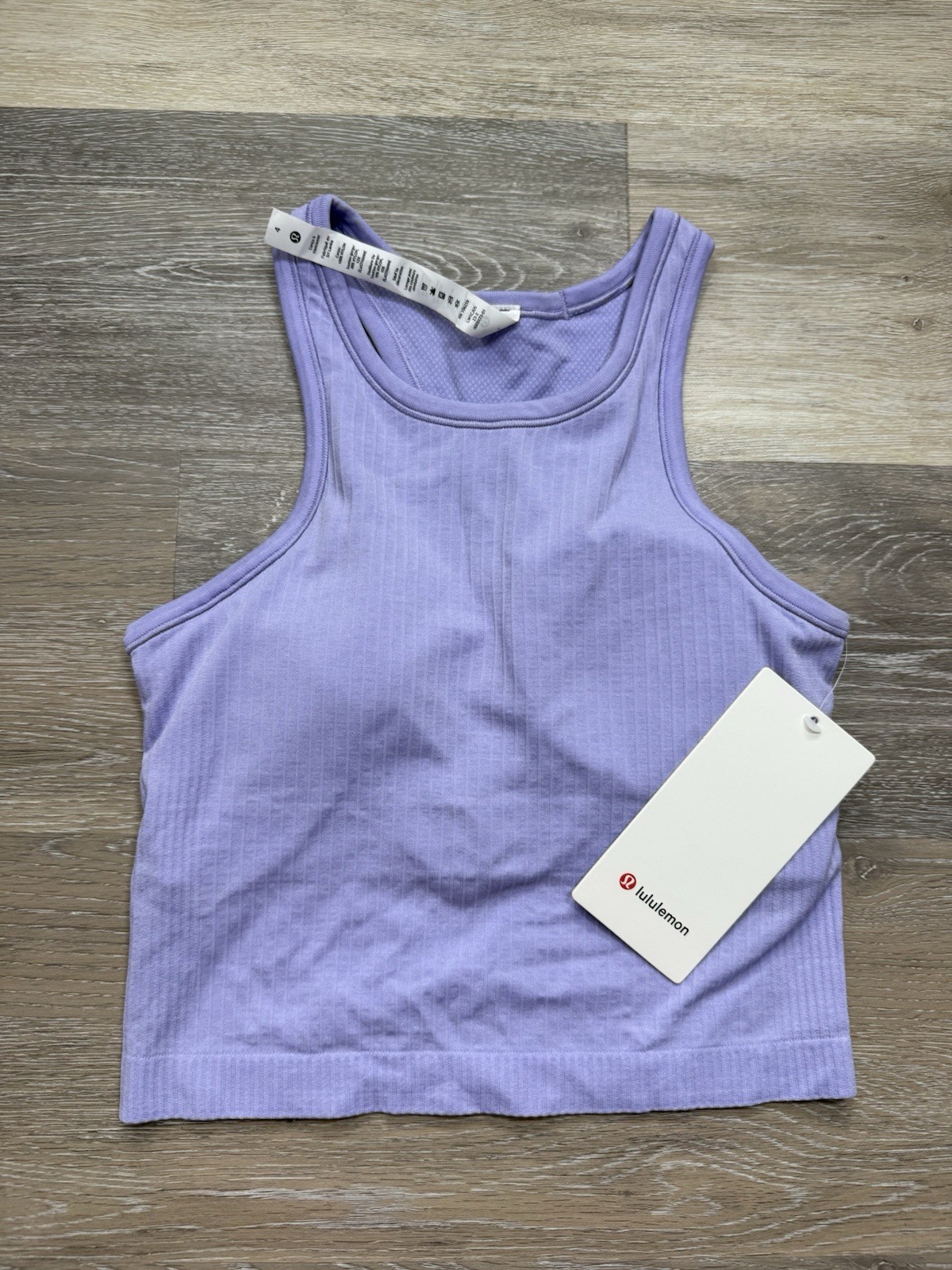Lululemon Ebb To Street RB Crop Top - LISM / Size 4 Lululemon Ebb To Street RB Crop Top - LISM / Size 4