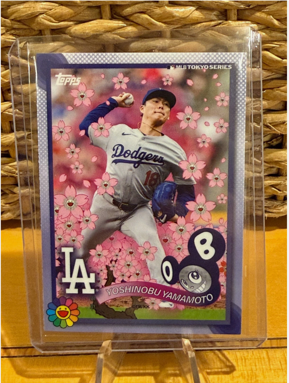 2025 Topps Takashi Murakami Tokyo Series Yoshinobu Yamamoto #11
