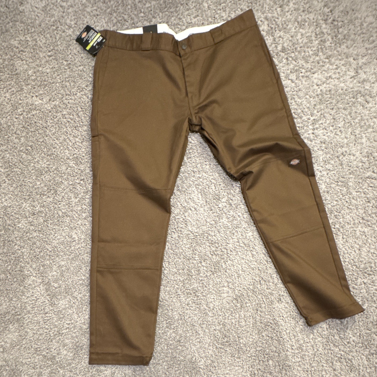 Dickies FLEX Twill Work Pants Skinny Straight Fit Brown 40x30 WP811TB Dickies FLEX Twill Work Pants Skinny Straight Fit Brown 40x30 WP811TB