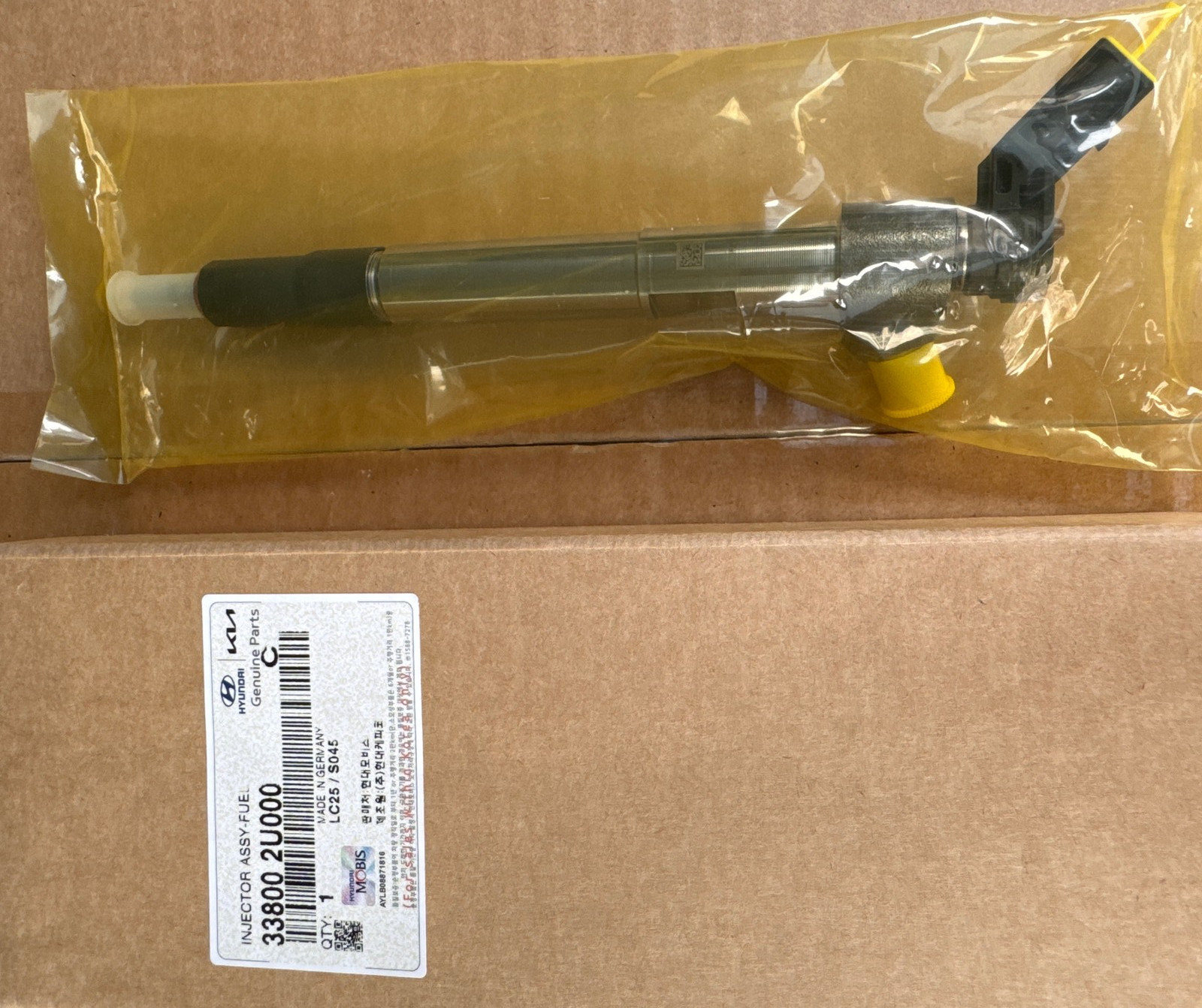 OEM 33800-2U000 1.6L CRDI Diesel Fuel Injector 1ea Usps for Hyundai Tucson