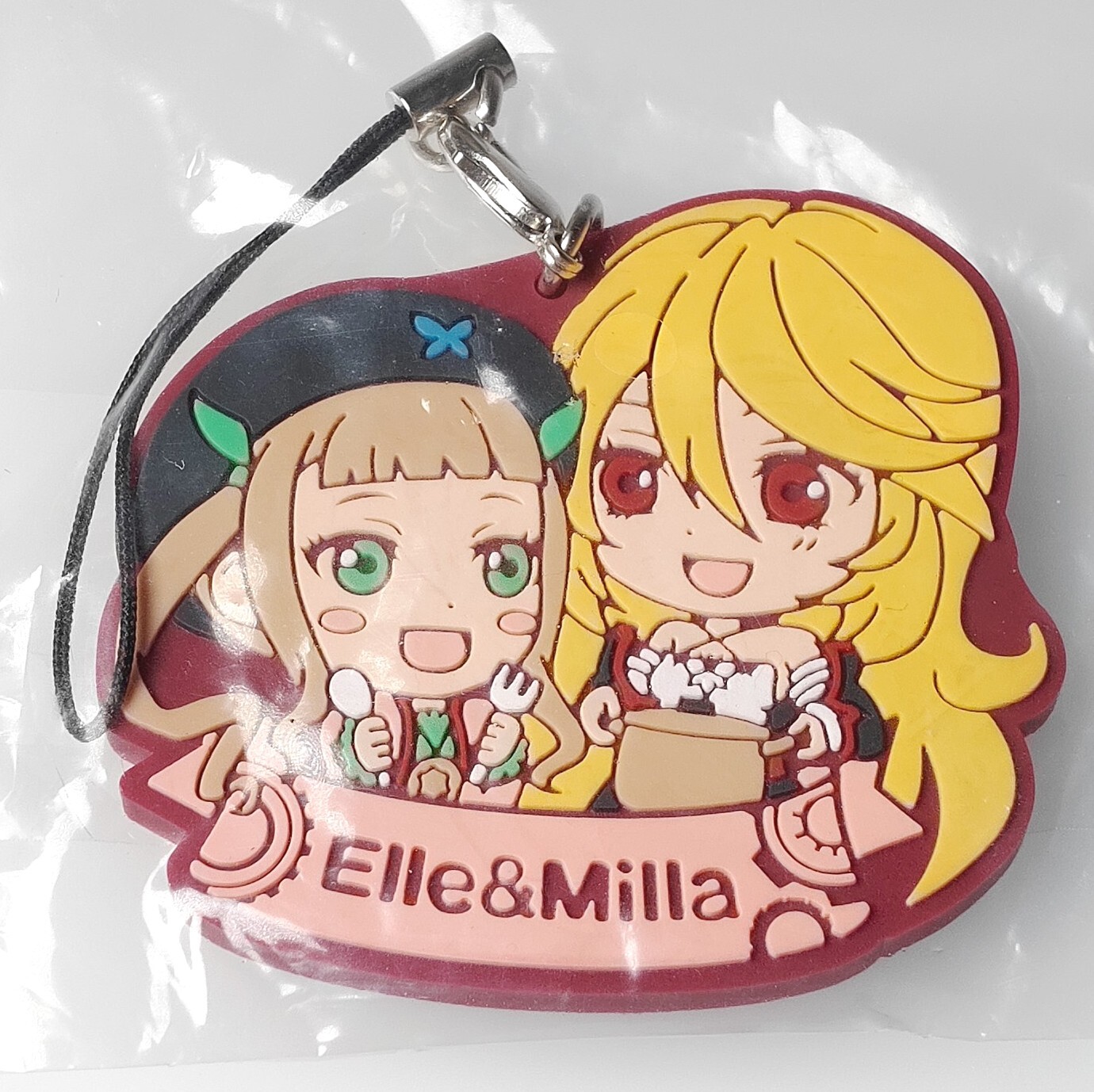 Elle & Milla Tales of The Abyss Rubber Strap Collection Kotobukiya Japan F/S