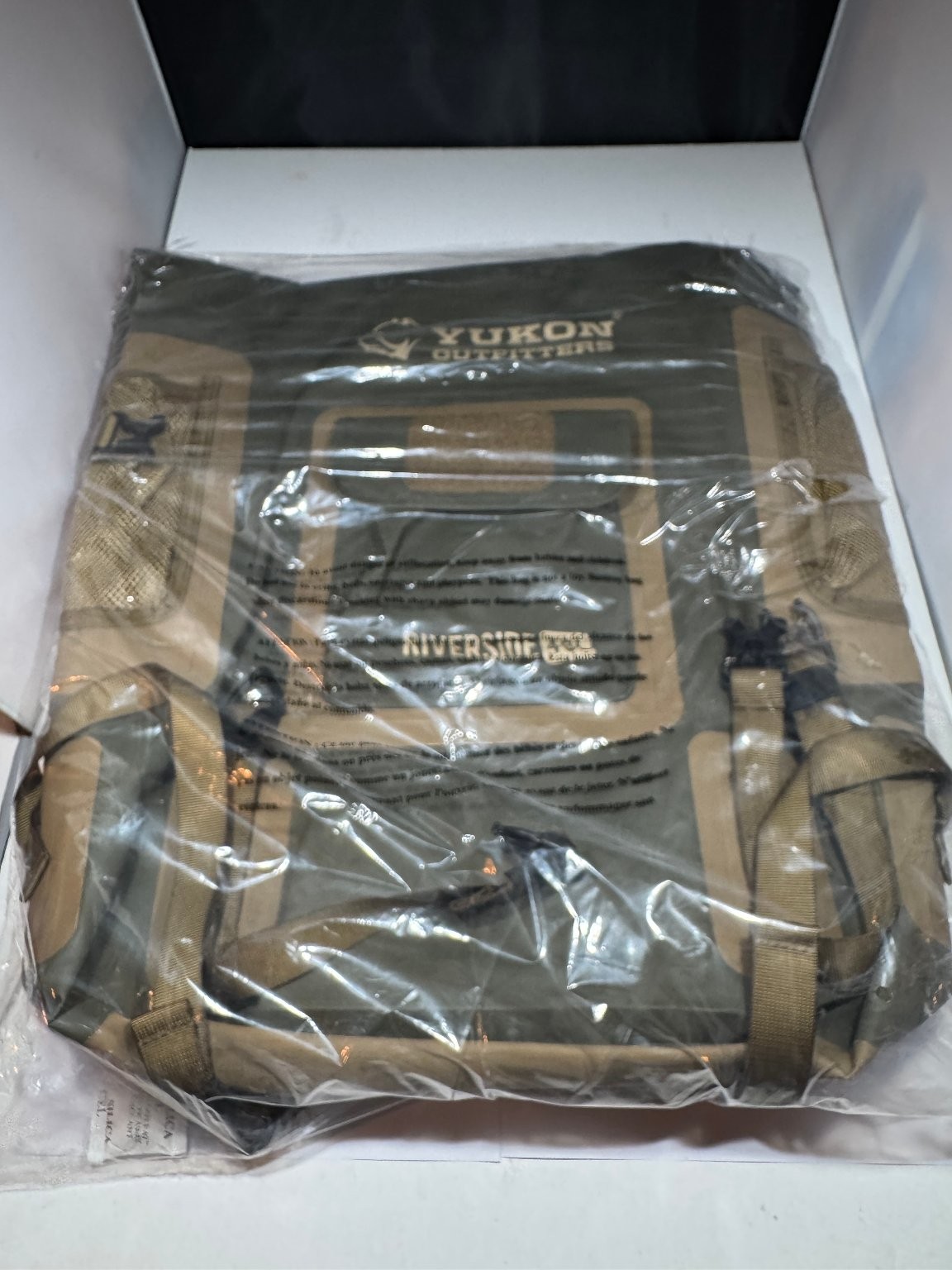 Yukon Outfitters Riverside Dry Pack 40L Olive/Earth Waterproof Backpack New Yukon Outfitters Riverside Dry Pack 40L Olive/Earth Waterproof Backpack New