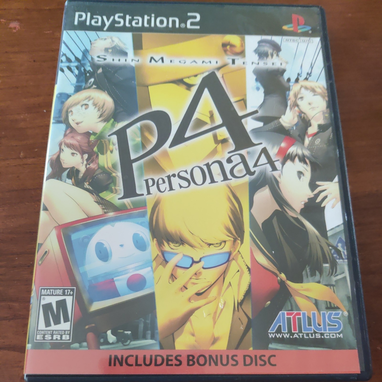 Persona 4 (With Soundtrack CD) - Sony PlayStation 2 PS2 CIB Tested