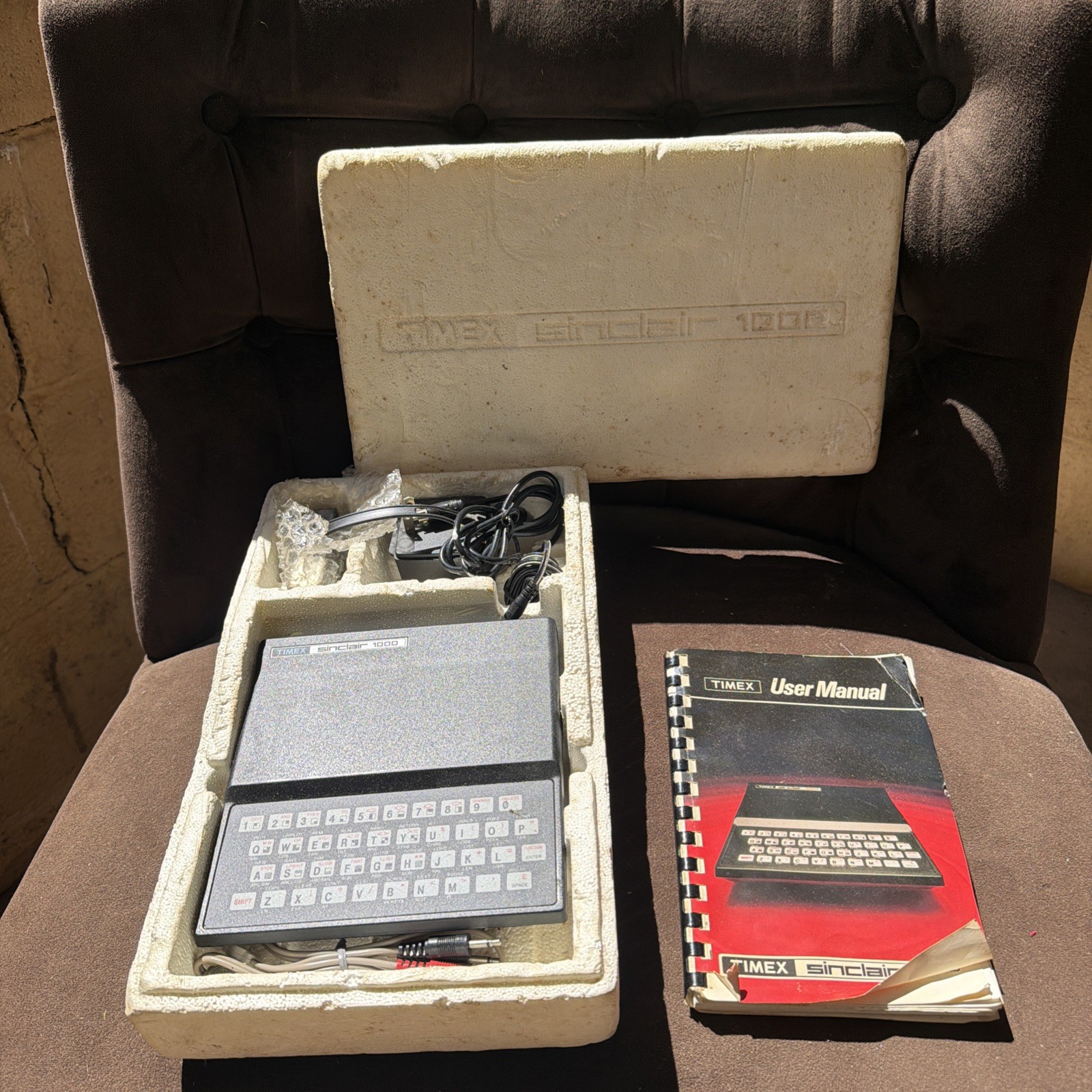 Timex Sinclair 1000 Personal Computer w/ accessories Untested - Very Clean Timex Sinclair 1000 Personal Computer w/ accessories Untested - Very Clean