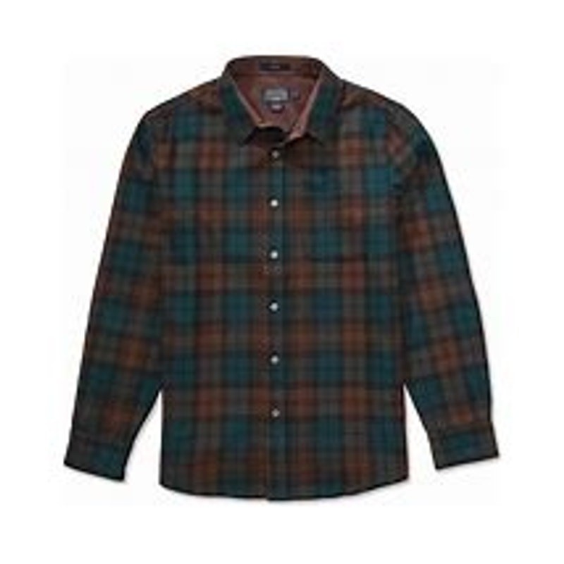 Pendleton Men\'s Plaid Lodge Shirt Large Pendleton Men\'s Plaid Lodge Shirt Large