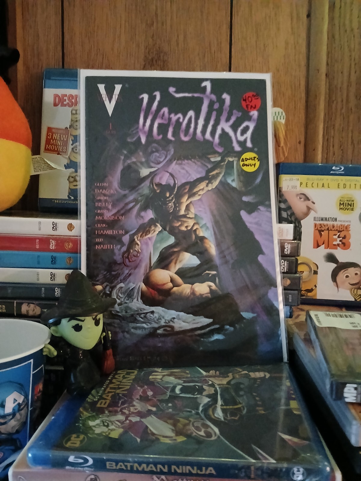 RARE  VEROTIKA #1  DANZIG BISLEY GRANT MORRISON 1st App SATANIKA VEROTIK HTF