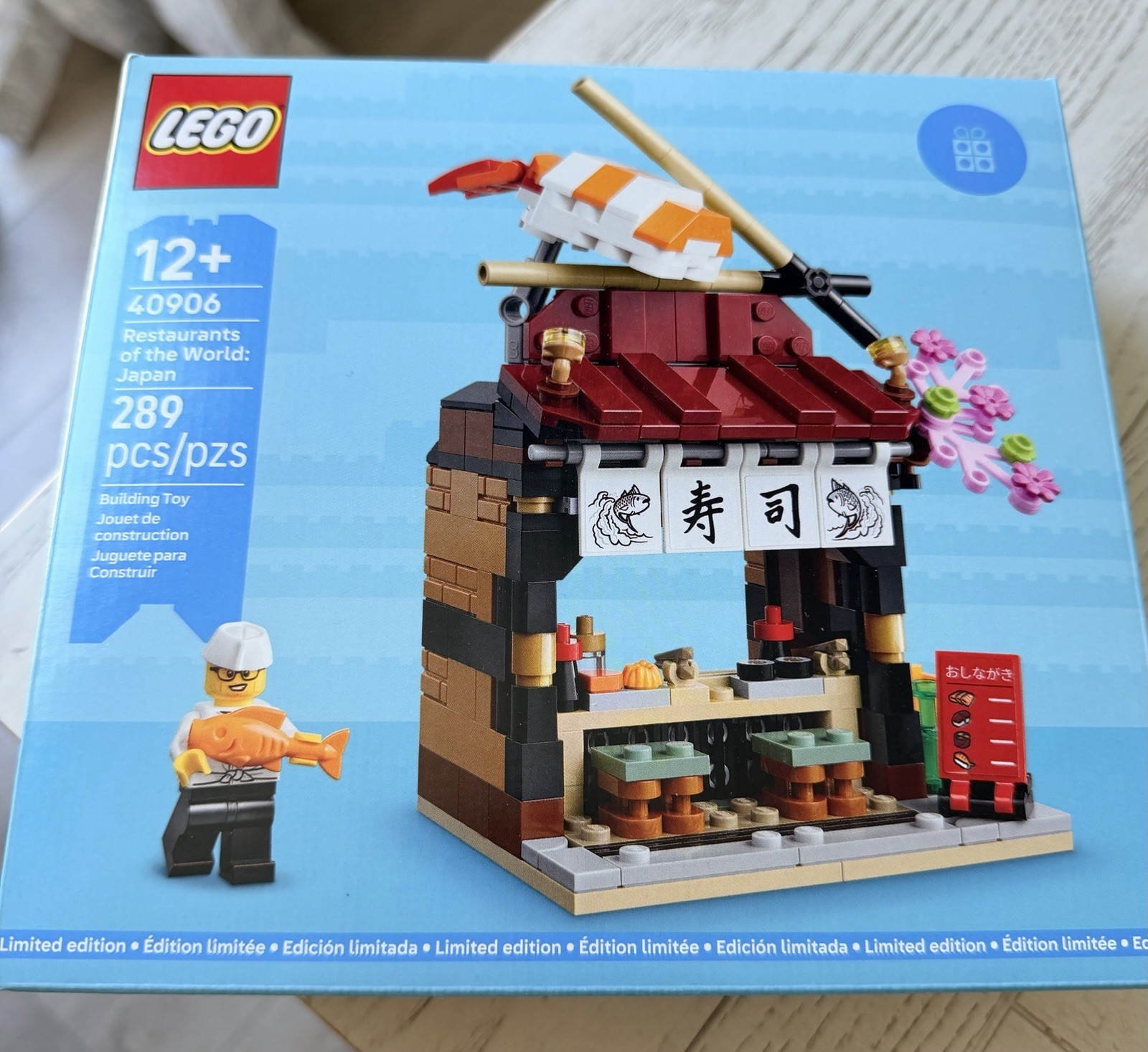 LEGO 40906 Restaurants of the World Japan Set Sushi Kiosk NEW LEGO 40906 Restaurants of the World Japan Set Sushi Kiosk NEW