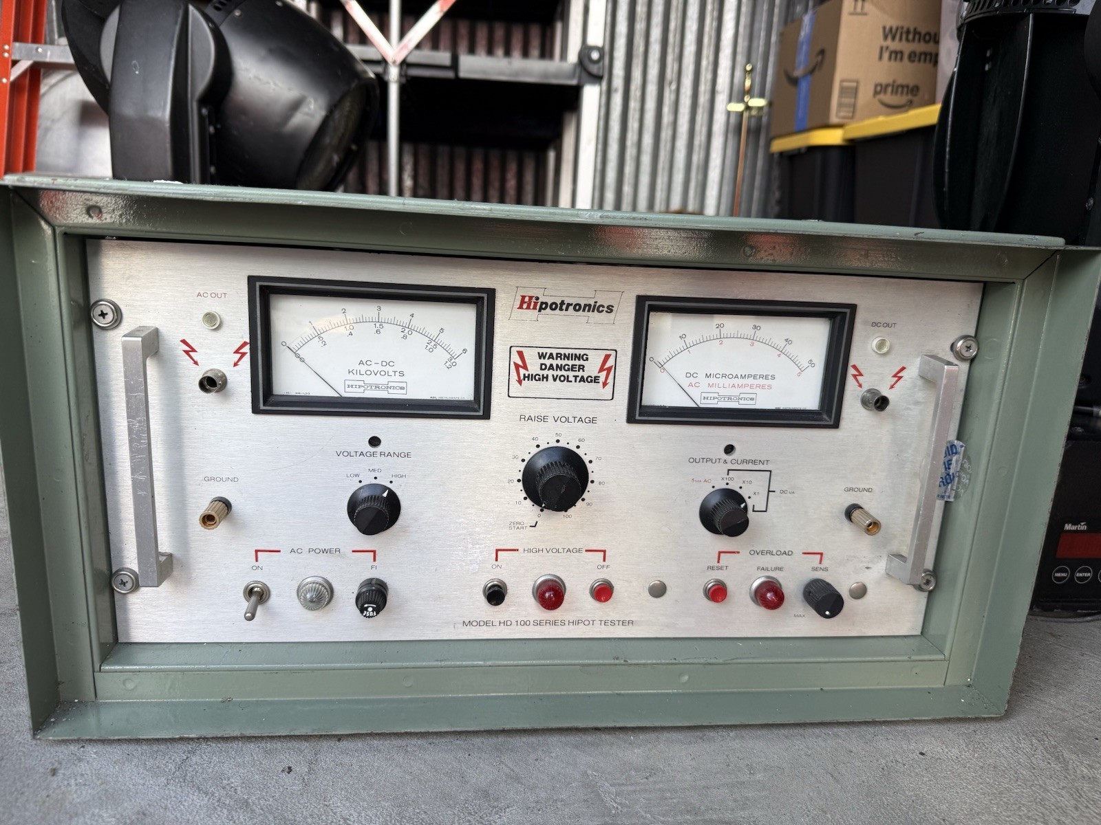 HIPOTRONICS HD100 Series HIPOT TESTER High Voltage Dielectric HIPOTRONICS HD100 Series HIPOT TESTER High Voltage Dielectric