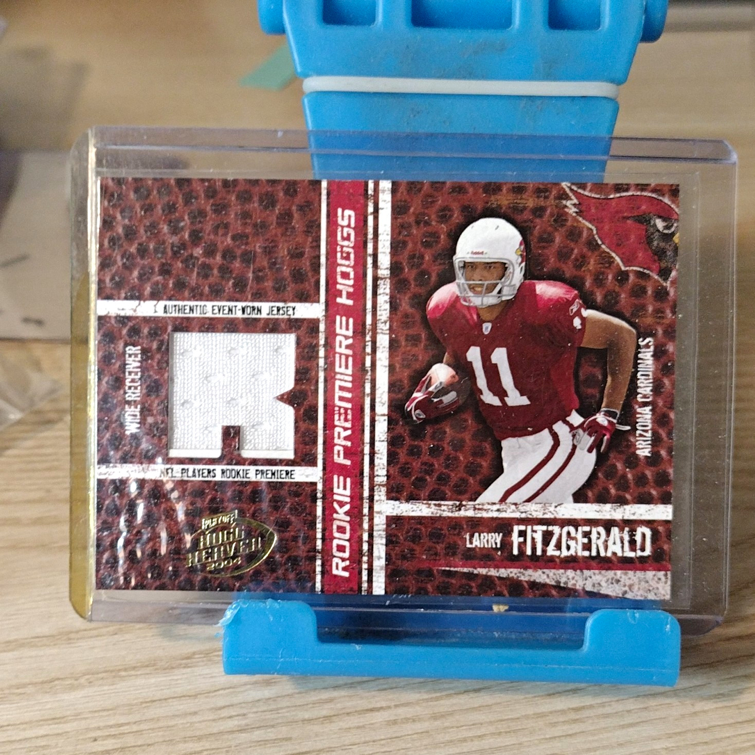 2004 Playoff Hogg Heaven Larry Fitzgerald Cardinals #151 Rookie Premiere Hogs