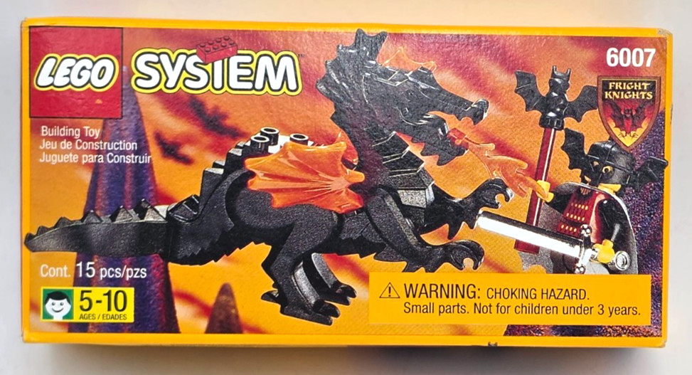 Vintage 1997 Lego Bat Lord 6007 Set Sealed New NIB