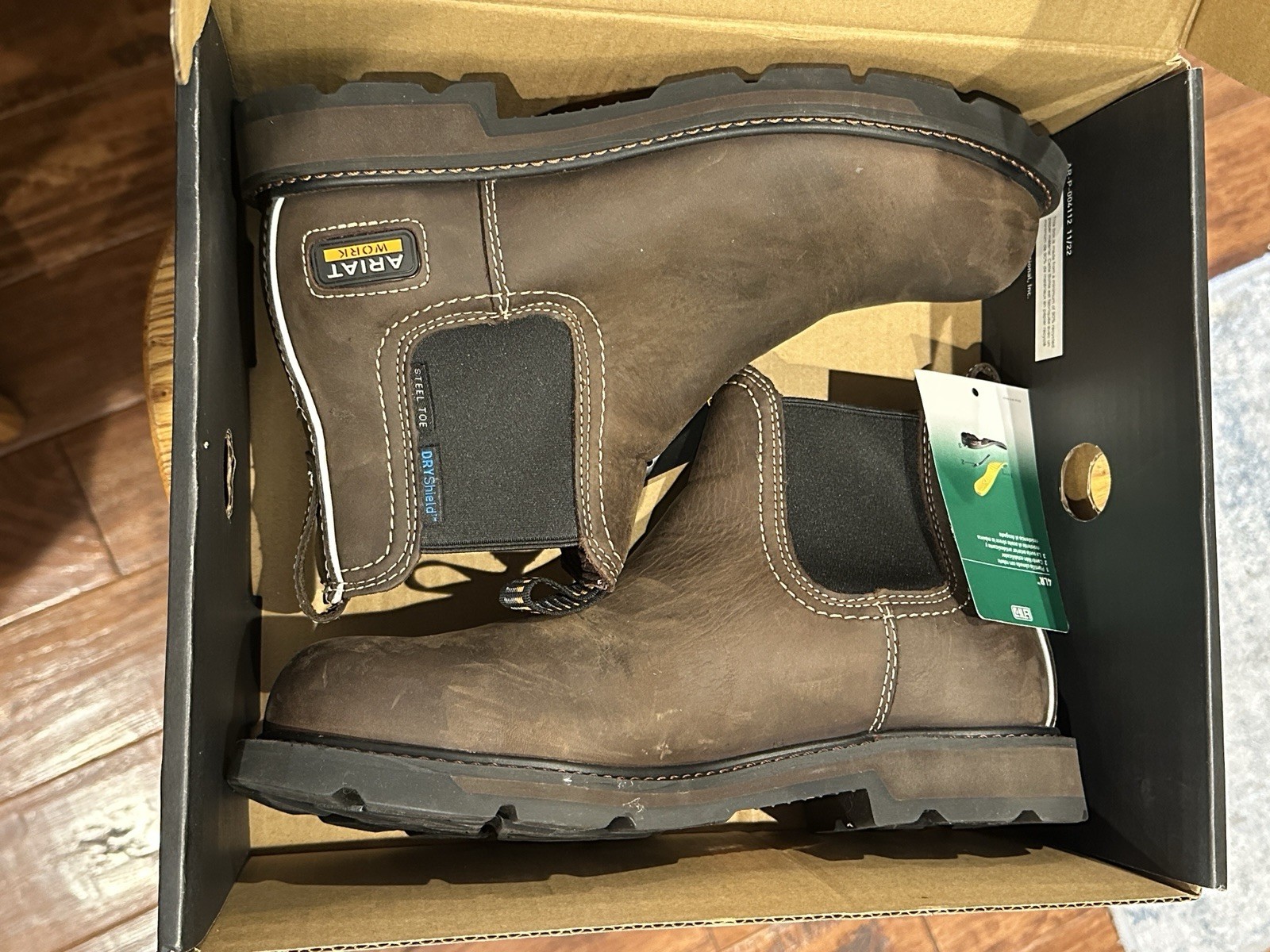 Ariat Groundbreaker Chelsea Steel Toe Work Boot Men’s Size US 9 Ariat Groundbreaker Chelsea Steel Toe Work Boot Men’s Size US 9