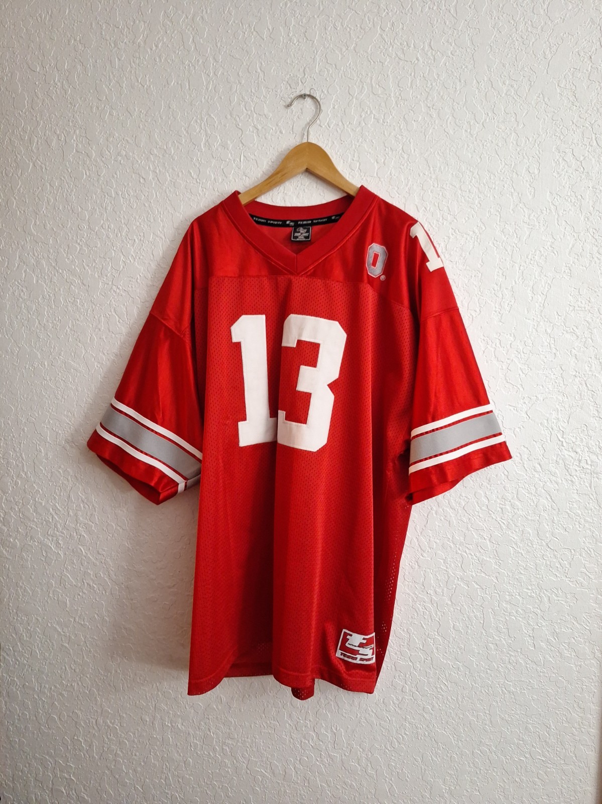 Ohio State Team Spirit 2XL Buckeyes Football Jersey Vintage Maurice Clarett #13 Ohio State Team Spirit 2XL Buckeyes Football Jersey Vintage Maurice Clarett #13