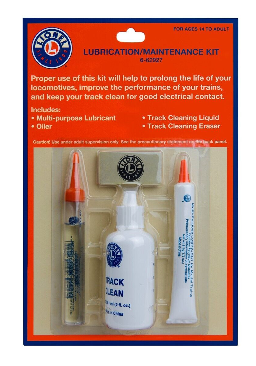 Lionel O Scale Lubrication & Maintenance Kit 6-62927 Lionel O Scale Lubrication & Maintenance Kit 6-62927