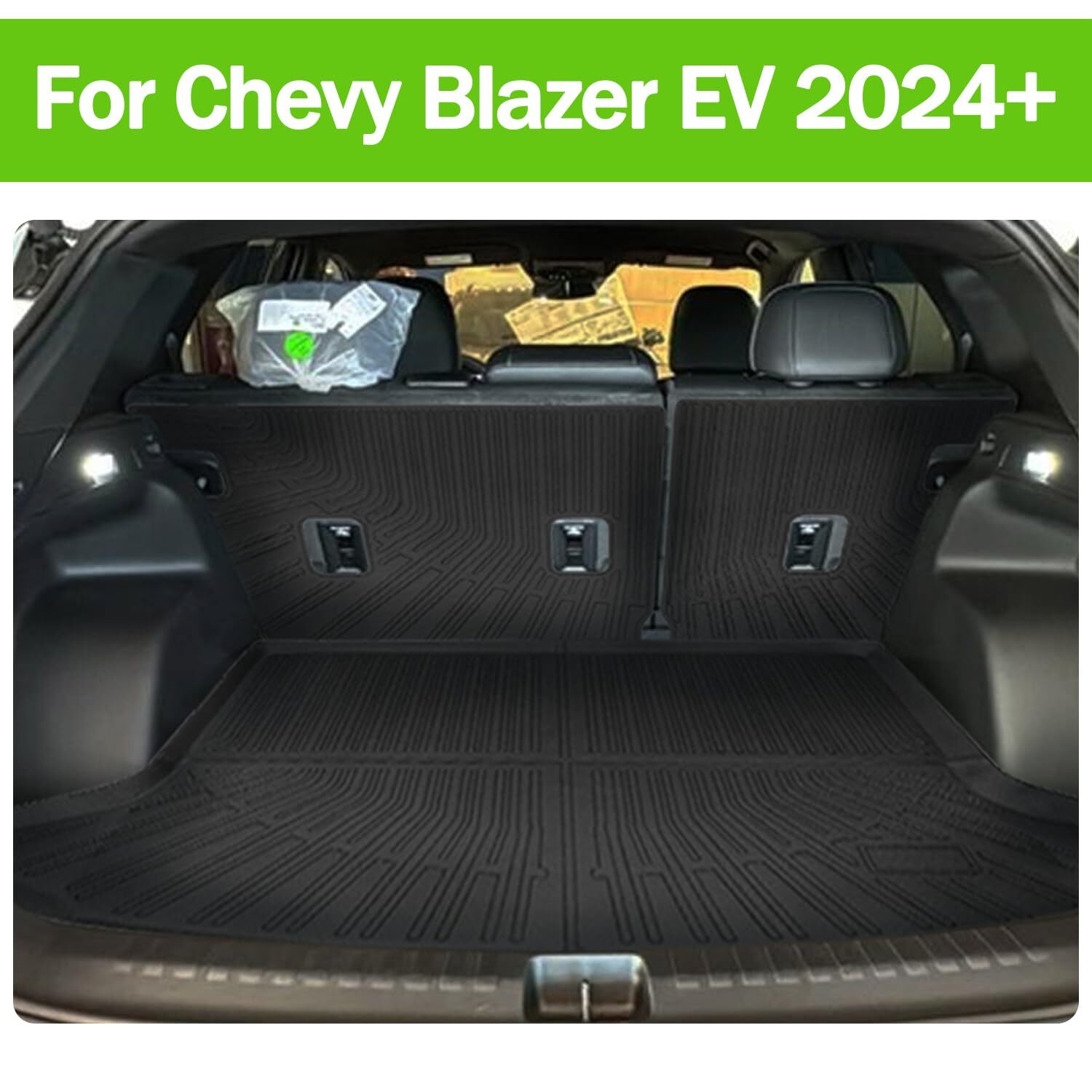 Trunk Cargo Mat for Chevrolet Blazer EV 2024 2025 Backrest Mat Cargo Liner TPE Trunk Cargo Mat for Chevrolet Blazer EV 2024 2025 Backrest Mat Cargo Liner TPE