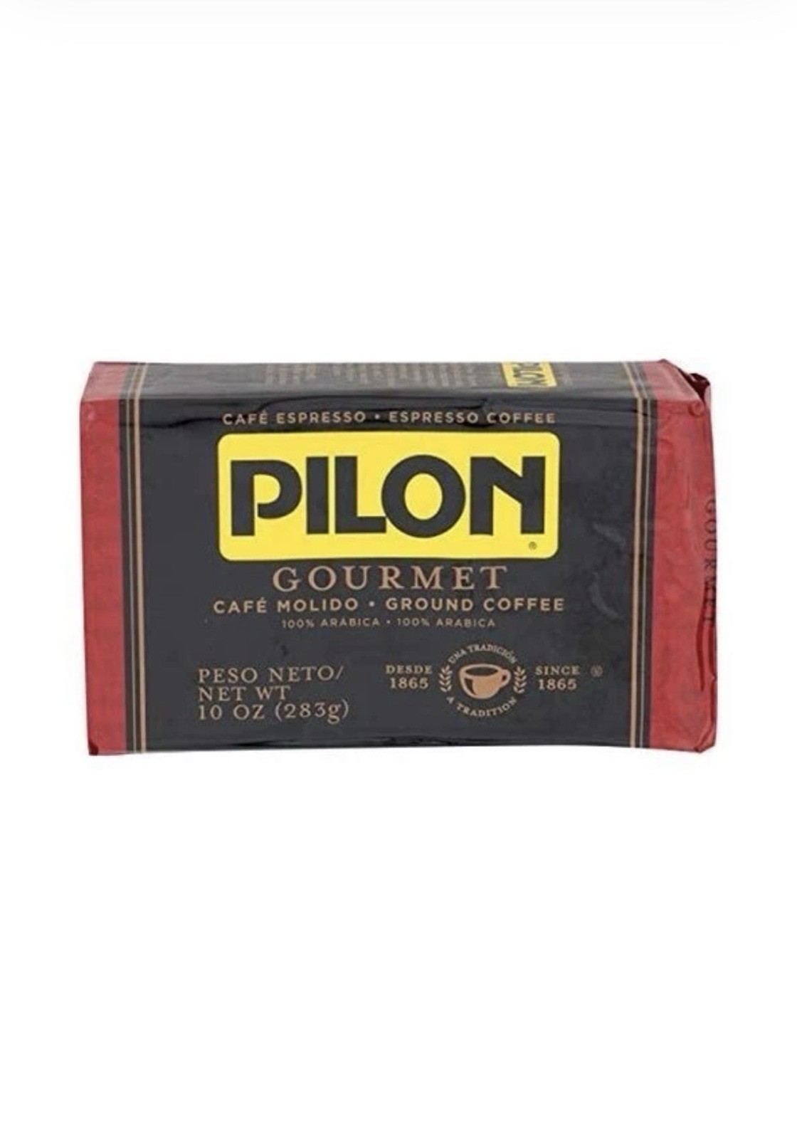 Pilon Gourmet Espresso, 100% Arabica Coffee 10oz Brick 2028 Expiration Last 2 Pilon Gourmet Espresso, 100% Arabica Coffee 10oz Brick 2028 Expiration Last 2