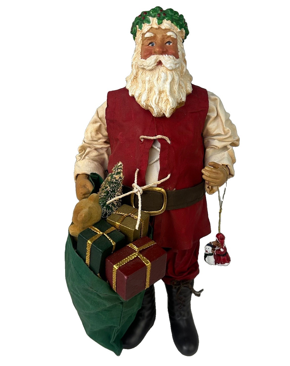Vintage 80’s Possible Dreams Clothtique Santa figurine Christmas Traditions Vintage 80’s Possible Dreams Clothtique Santa figurine Christmas Traditions